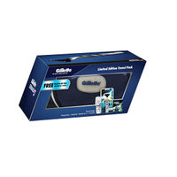 Gillette MACH3 Limited Edition Travel Pack + Free Gillette Kit Bag (Worth Rs.400)