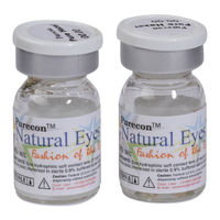 Purecon Natural Eyes Pure Hazel Yearly Disposable Contact Lenses (Pack Of 2)