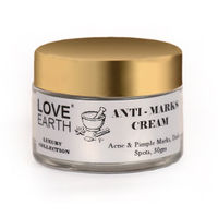 Love Earth Anti Marks Cream with Van Haldi Turmeric for Acne Scar & Dark Spot Removal Face Cream