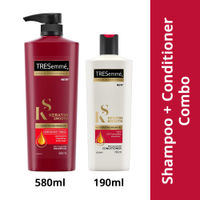 Tresemme Keratin Smooth With Argan Oil Shampoo + Conditioner Combo
