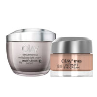Olay Complete Skincare Regime for Brightening (Eye Cream & Day Moisturizer)
