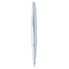 Cross 886-2MS ATX Pure Chrome Fountain Pen with Stainless Steel Nib