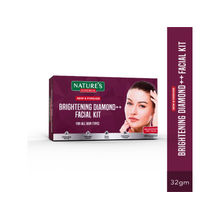 Nature's Essence Brightening Diamond ++ Facial Kit, Single Use Pack
