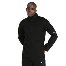 Puma Evostripe Half-zip Mens Black Casual Sweatshirt