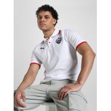 Puma X Delhi Capital Men's White Polo T-Shirt