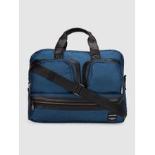 Jack & Jones Men Solid Blue Laptop Bag