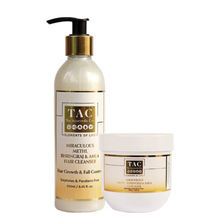TAC - The Ayurveda Co. Methi Bhringraj Amla Shampoo & Hair Mask for Dry Hair & Hair Growth