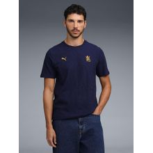 Puma Rcb 2026 Men's Blue Jacquard T-Shirt