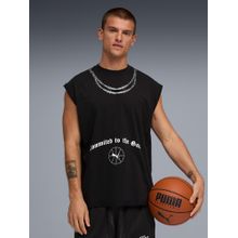 Puma Men's Oversized Sleeveless Basketball T-Shirt
