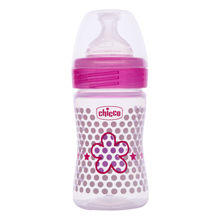 Chicco Well Being Feeding Bottle - Pink