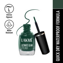Lakme Ultimate Glam Eye Liner, Semi Matte, Waterproof, Smudgeproof, Quick Drying , Green