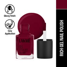 Lakme Absolute Gel Stylist Nail Color, Easy Application & High Gloss Finish , Warrior