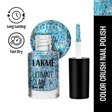 Lakme Color Crush Nail Art, Long Lasting & Shimmery Matte Finish T2