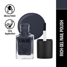 Lakme Absolute Gel Stylist Nail Color, Easy Application & High Gloss Finish , Road Trip