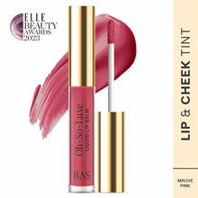 Ras Luxury Oils Oh So Luxe Lip & Cheek Tint Balm with Vitamin E, Shea Butter