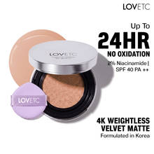 LOVETC Alter Ego 4K Weightless Matte Cushion Foundation, SPF 40 PA++