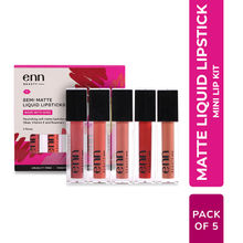 ENN Lightweight Matte Liquid Lipstick Kit (Set Of 5)