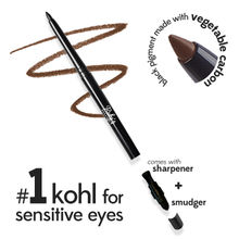 Ruby's Organics Smoked Kohl + Brow Filler - Brown
