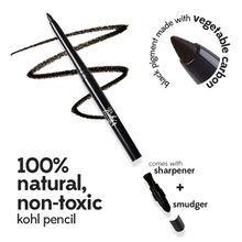 Ruby's Organics Smoked Kohl + Brow Filler