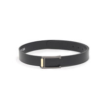 Carlton London Men Black Semi Formal Genuine Leather Belt
