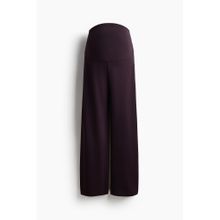 H&M Women Purple Mama Wide Trousers