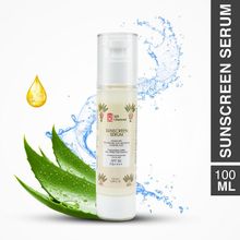 MS Glamour Sunscreen Serum SPF 50 PA++++ Full Spectrum Protection UVA & UVB No White Cast
