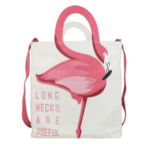 Colorbar Miss Flamingo Tote - Perky Pink