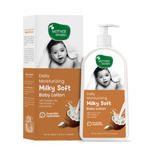 Mother Sparsh Milky Soft Baby Lotion With Milk Protien, Coconut Oil & Shea Butter