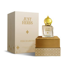 Just Herbs Handcrafted Long Lasting Fine Diamond Premium Attar