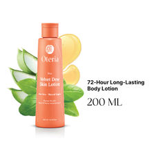 Oteria Velvet Dew Body Lotion With Aloe Vera 72+ Hrs Moisturisation For Dewy skincare