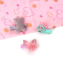 Lil' Star by Ayesha Set Of Multicolor Embellished Hair Clips For Kids, Children And Girls(3pcs)