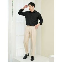 Off Duty India Korean Baggy Loose Fit Pants For Men - Ivory