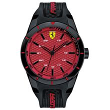 Scuderia Ferrari RED REV Analog Red Round Dial Men's Watch (0830248)