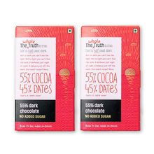 The Whole Truth - 55% Dark Chocolate - Pack Of 2