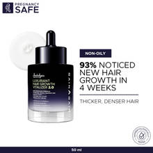 Indulgeo Essentials Luxuriant Hair Vitalizer 2.0 - Non Oily Serum For Hair Growth