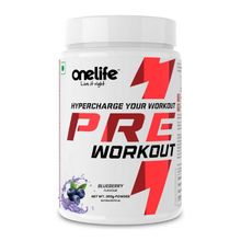 OneLife Pre- Workout Supplement With Zero Added Sugar Berry Blast Flavour