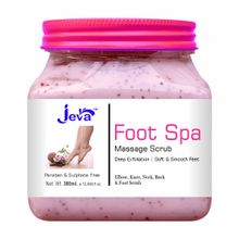 Jeva Foot Spa Scrub Ear, Knee, Neck, Back & Foot Scrub