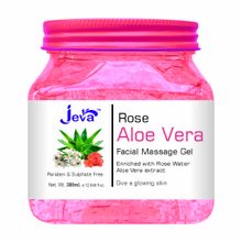 Jeva Rose & Aloevera Facial Massage Gel