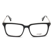 IMAGE Rectangle IM286851C1FR Black Medium Eyeglass Frames