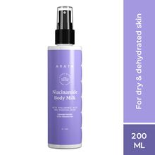 Arata Niacinamide Body Milk|Smooth, Hydrated & Even-Toned Skin|Spray Applicator