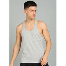 Kobo Grey Stringer Cotton Gym Vest