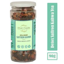 Khari Foods Detox Green Tea Organic Saffron Kahwa