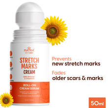 Matra Skin Labs Stretch Marks Cream Removal Roll-On Serum Oil - Boosts Elasticity & Prevents Scars