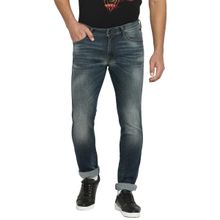 Wrangler Men Skanders Tinted Midnight Slim Fit Jeans