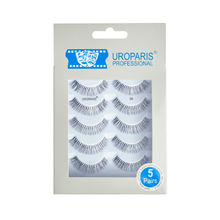 Uroparis Human Hair Eyelashes 56 - Black