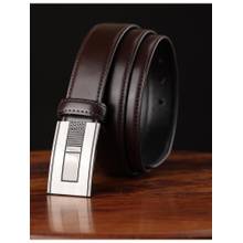 ZEVORA Men Solid Casual Belt - Brown