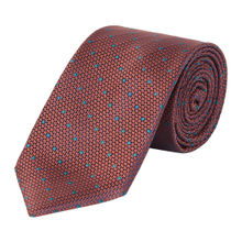Park Avenue Accessories Brown Fabric Neck Tie