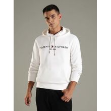 Tommy Hilfiger Embroidered Logo Regular Fit Cotton Hoodies
