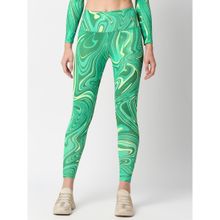 AESTHETIC NATION Green Vogue Training Tights