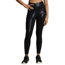 Silvertraq Black Ath Track Gloss Leggings Shiny